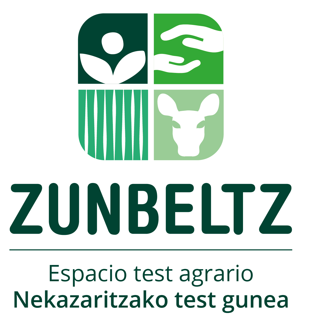 Logo de zunbeltz espacio test agrario